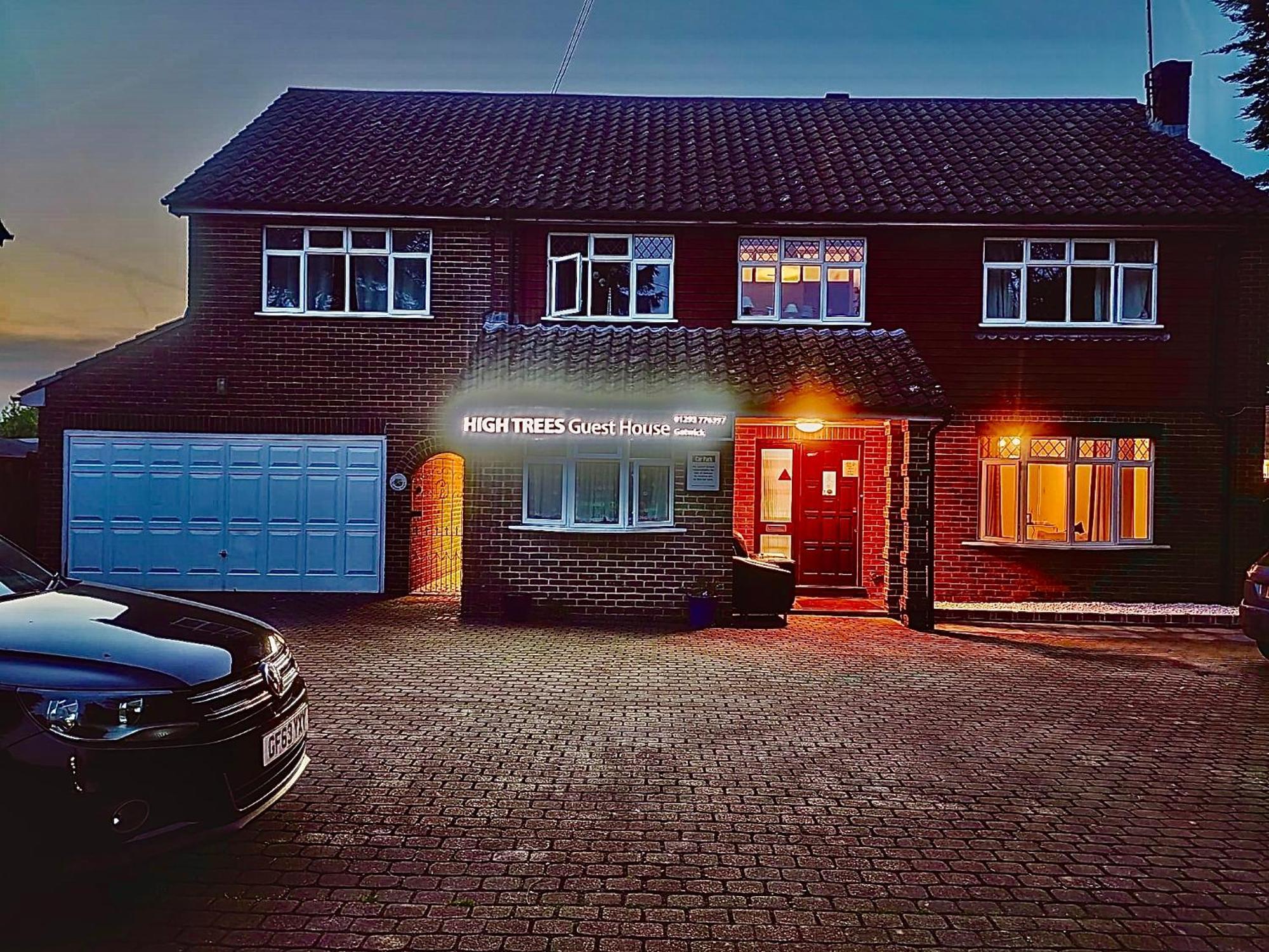 High Trees Guest House Gatwick Horley Exteriér fotografie