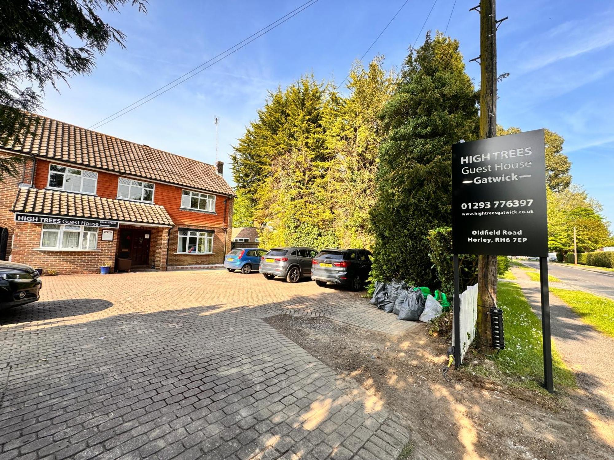 High Trees Guest House Gatwick Horley Exteriér fotografie